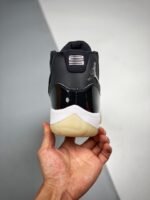 AJ Jordan 11 Jubilee 25th Anniversary Black/Clear-White-Metallic Silver - Premium Quality Streetwear Sneaker - Image 8