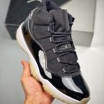 AJ Jordan 11 Jubilee 25th Anniversary Black/Clear-White-Metallic Silver - Premium Quality Streetwear Sneaker