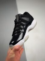 AJ Jordan 11 Low 72-10 Black/Gym Red/White/Sail AV2187 001 - Premium Quality Streetwear Sneaker - Image 6