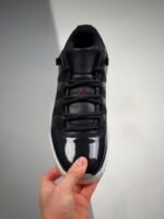 AJ Jordan 11 Low 72-10 Black/Gym Red/White/Sail AV2187 001 - Premium Quality Streetwear Sneaker - Image 3
