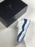 AJ Jordan 11 Low Navy Blue Snakeskin CD6846-102 - Premium Quality Streetwear Sneaker - Image 2