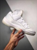 AJ Jordan 11 Low PRM HC Frost White 897331-100 - Premium Quality Streetwear Sneaker