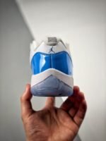 AJ Jordan 11 Low UNC White/University Blue 528895-106 - Premium Quality Streetwear Sneaker - Image 7