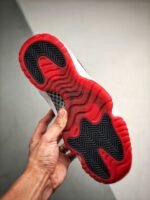 AJ Jordan 11 Low White Bred AV2187-160 - Premium Quality Streetwear Sneaker - Image 6