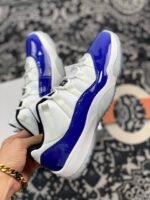 AJ Jordan 11 Low White/Black-Concord - Premium Quality Streetwear Sneaker - Image 9