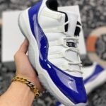 AJ Jordan 11 Low White/Black-Concord - Premium Quality Streetwear Sneaker