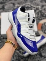 AJ Jordan 11 Low White/Black-Concord - Premium Quality Streetwear Sneaker