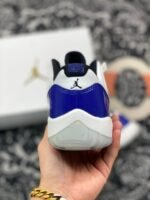 AJ Jordan 11 Low White/Black-Concord - Premium Quality Streetwear Sneaker - Image 7