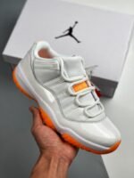 AJ Jordan 11 Low White/Bright Citrus AH7860-139 - Premium Quality Streetwear Sneaker