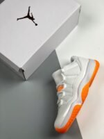 AJ Jordan 11 Low White/Bright Citrus AH7860-139 - Premium Quality Streetwear Sneaker - Image 3