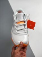 AJ Jordan 11 Low White/Bright Citrus AH7860-139 - Premium Quality Streetwear Sneaker - Image 6