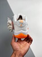 AJ Jordan 11 Low White/Bright Citrus AH7860-139 - Premium Quality Streetwear Sneaker - Image 8