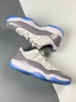 AJ Jordan 11 Low White/University Blue/Cement Grey AV2187-140 - Premium Quality Streetwear Sneaker - Image 4