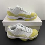 AJ Jordan 11 Low Yellow Snakeskin AH7860-107 - Premium Quality Streetwear Sneaker