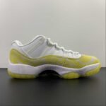 AJ Jordan 11 Low Yellow Snakeskin AH7860-107 - Premium Quality Streetwear Sneaker - Image 4