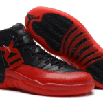 AJ Jordan 12 Retro Black Red Shoes (M) - Premium Quality Streetwear Sneaker