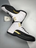 AJ Jordan 12 'Royalty' White/Black-Metallic Gold CT8013-170 - Premium Quality Streetwear Sneaker - Image 4