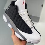 AJ Jordan 13 Black Flint Black/University Red-Flint Grey-White DJ5982-060 - Premium Quality Streetwear Sneaker