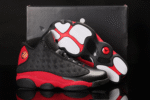 AJ Jordan 13 Black Red Mesh Men's Shoes - Premium Quality Streetwear Sneaker