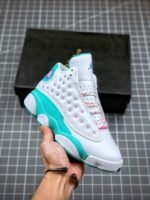 AJ Jordan 13 GS Aurora Green 439358-100 - Premium Quality Streetwear Sneaker