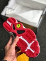 AJ Jordan 13 History of Flight White/Metallic Silver-University Red - Premium Quality Streetwear Sneaker - Image 6