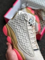 AJ Jordan 13 Retro 'CNY' Pale Ivory/Black-Digital Pink-Club Gold CW4409-100 - Premium Quality Streetwear Sneaker - Image 3