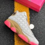 AJ Jordan 13 Retro 'CNY' Pale Ivory/Black-Digital Pink-Club Gold CW4409-100 - Premium Quality Streetwear Sneaker