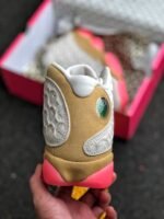 AJ Jordan 13 Retro 'CNY' Pale Ivory/Black-Digital Pink-Club Gold CW4409-100 - Premium Quality Streetwear Sneaker - Image 8
