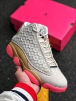 AJ Jordan 13 Retro 'CNY' Pale Ivory/Black-Digital Pink-Club Gold CW4409-100 - Premium Quality Streetwear Sneaker - Image 5