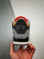 AJ Jordan 3 Black Cement Gold CK9246-067 - Premium Quality Streetwear Sneaker - Image 8