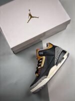 AJ Jordan 3 Black Cement Gold CK9246-067 - Premium Quality Streetwear Sneaker - Image 3