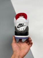 AJ Jordan 3 Free Throw Line White/Black-Fire Red-Cement Grey 923096-101 - Premium Quality Streetwear Sneaker - Image 8