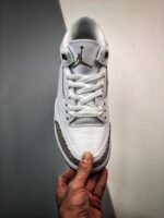 AJ Jordan 3 Mocha White/Chrome-Dark Mocha 136064-122 - Premium Quality Streetwear Sneaker - Image 6