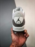 AJ Jordan 3 Mocha White/Chrome-Dark Mocha 136064-122 - Premium Quality Streetwear Sneaker - Image 8