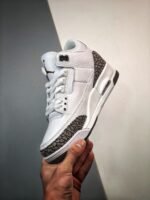 AJ Jordan 3 Mocha White/Chrome-Dark Mocha 136064-122 - Premium Quality Streetwear Sneaker - Image 5