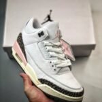 AJ Jordan 3 Neapolitan White/Dark Mocha-Atmosphere CK9246-102 - Premium Quality Streetwear Sneaker