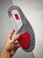 AJ Jordan 3 OG White/Fire Red-Black DN3707-160 - Premium Quality Streetwear Sneaker - Image 8