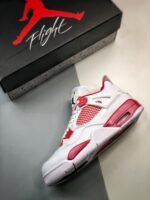 AJ Jordan 4 Alternate 89 White/Black-Gym Red 308499-106 - Premium Quality Streetwear Sneaker - Image 3