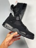 AJ Jordan 4 Black Cat CU1110-010 - Premium Quality Streetwear Sneaker - Image 2