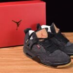 AJ Jordan 4 Black Denim AO2571-001 - Premium Quality Streetwear Sneaker