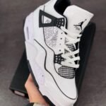 AJ Jordan 4 DIY White/Black-Volt DC4101-100 - Premium Quality Streetwear Sneaker