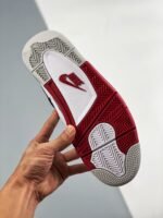 AJ Jordan 4 Fire Red White/Fire Red-Black-Tech Grey - Premium Quality Streetwear Sneaker - Image 7