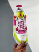 AJ Jordan 4 GS Lemon Venom CV7808-100 - Premium Quality Streetwear Sneaker - Image 6