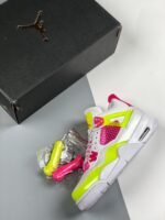 AJ Jordan 4 GS Lemon Venom CV7808-100 - Premium Quality Streetwear Sneaker - Image 2