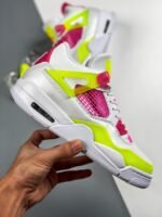 AJ Jordan 4 GS Lemon Venom CV7808-100 - Premium Quality Streetwear Sneaker - Image 3