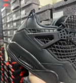 AJ Jordan 4 NET Black FN7251-001 - Premium Quality Streetwear Sneaker - Image 3