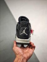 AJ Jordan 4 'Oreo' Black/Tech Grey-Black 314254-003 - Premium Quality Streetwear Sneaker - Image 3