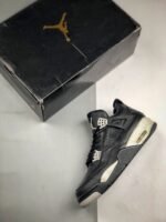 AJ Jordan 4 'Oreo' Black/Tech Grey-Black 314254-003 - Premium Quality Streetwear Sneaker - Image 2
