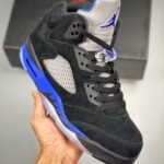 AJ Jordan 5 Black/Racer Blue-Reflective Silver CT4838-004 - Premium Quality Streetwear Sneaker