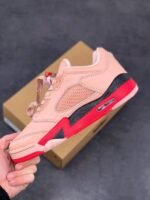 AJ Jordan 5 Low Arctic Orange/Siren Red-Black - Premium Quality Streetwear Sneaker - Image 2